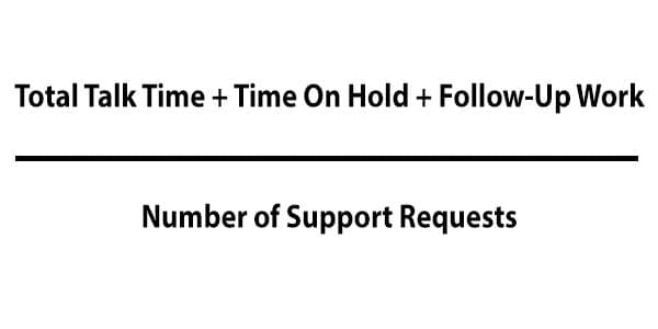 Average Handle Time (AHT): Formula & Examples | Mojo Helpdesk