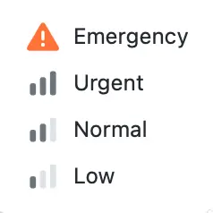 Prioritize requests as they come in to the ticketing system