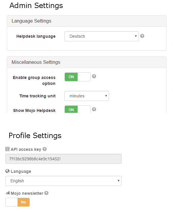 German language