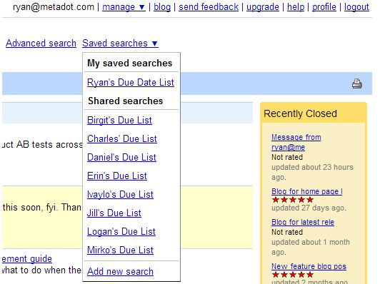 47 Due Date Blog - Saved Search