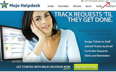 Mojohelpdesk Home Page Login